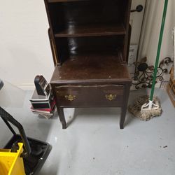 Antique Upright with Drawer