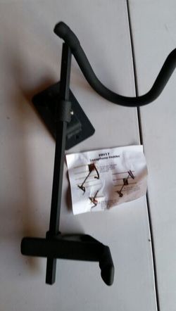 Saxophone wall holder. Alto tenor.