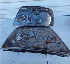 04-08 Ford F150 06-08 Lincoln Mark LT Headlights Luces Calaveras Micas Faros Focos Faroles Headlamps