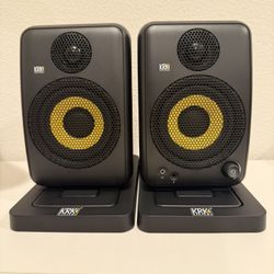 GOAUX 4 PORTABLE POWERED STUDIO MONITORS Bluetooth