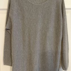 Michael Kors Gray Tunic Sweater (Large)