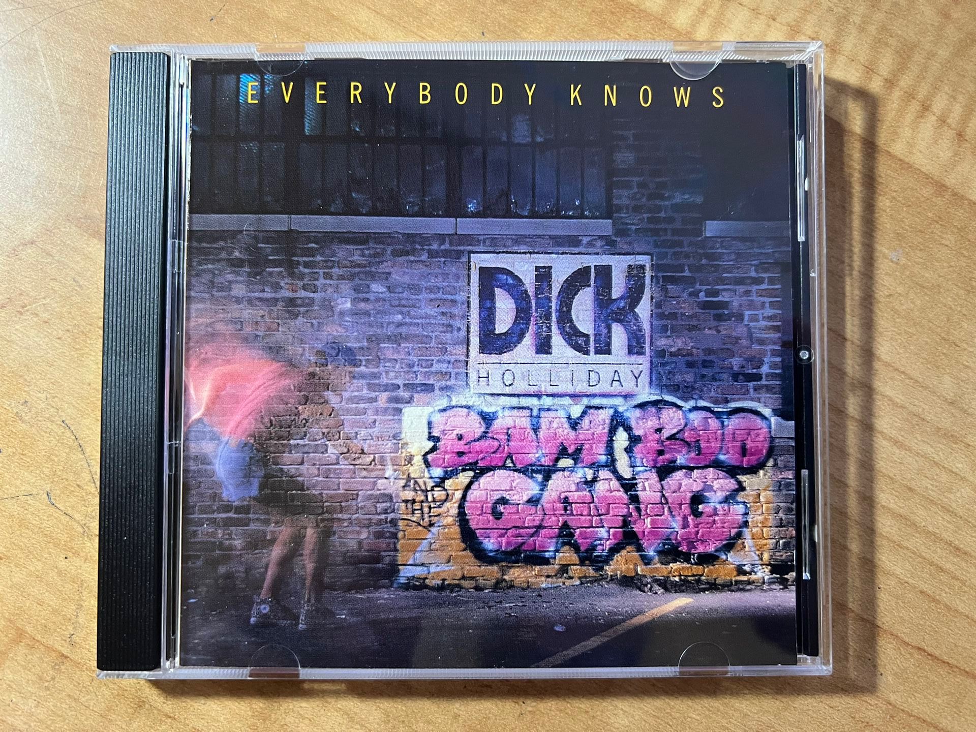 DICK HOLLIDAY and the Bamboo Gang CD Everybody Knows 1989 Rare Rock OOP