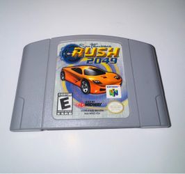 San Francisco Rush 2049 Nintendo 64 Cartridge