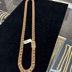 10k Gold Chino Chain