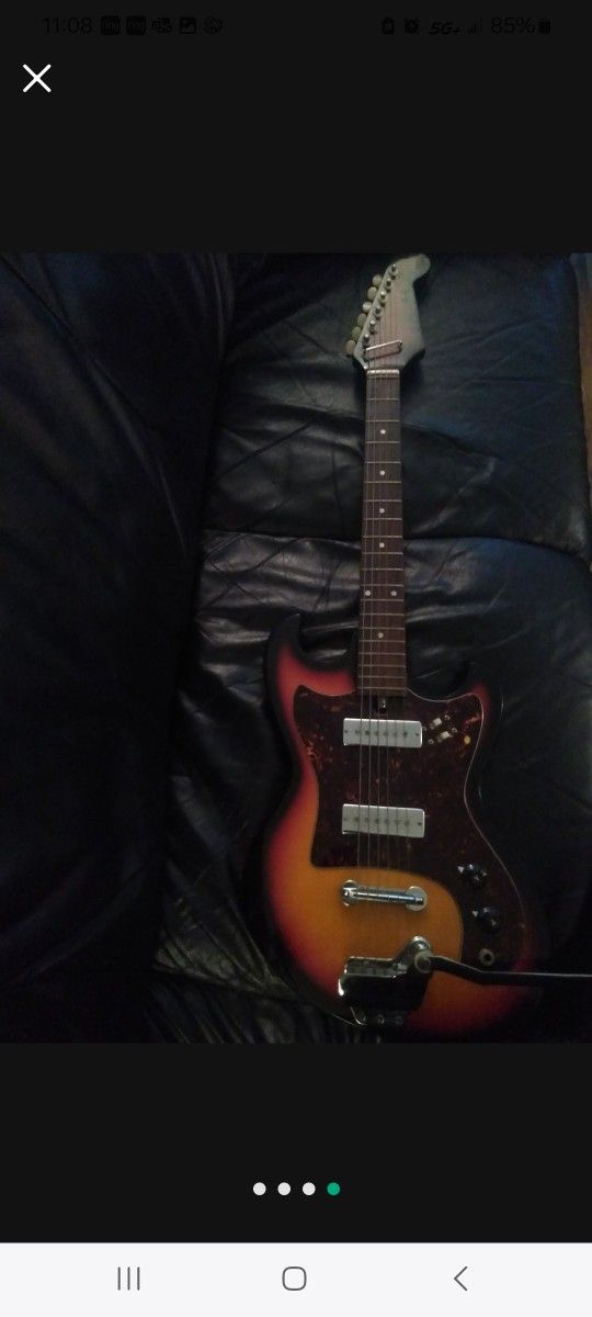 1970s Global Teisco Electric Guitar Model 410/4010/EG202 for Sale
