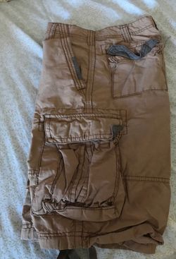 Sideout Boys Cargo Shorts Tan Size 8 - $10