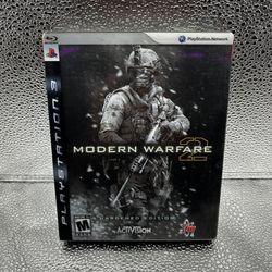 Call Of Duty Modern Warfare 2 Hardened Edition Sony PlayStation 3 PS3, TESTED & WORKING!