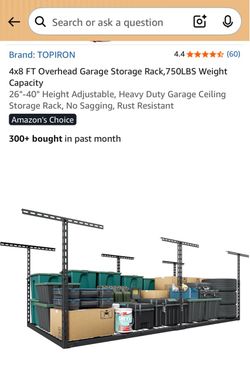 Garage Ceiling Storage Rack