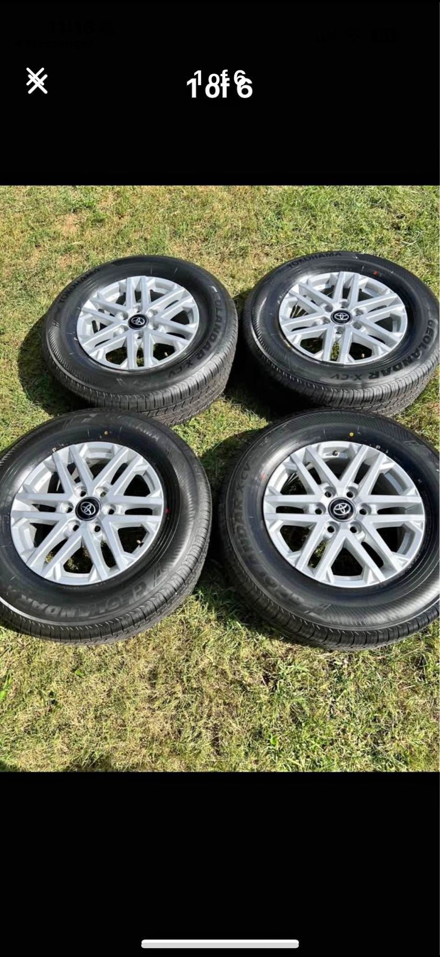 Brand New OEM Toyota Wheels & Tires