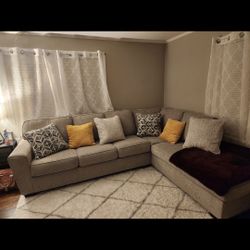 Grey Sectional Sofa,  Great Condition OPEN FOR NEGOTIATIONS