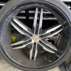 26” Wheels And Tires