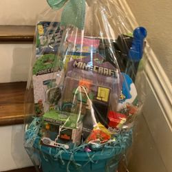 Minecraft Easter Basket
