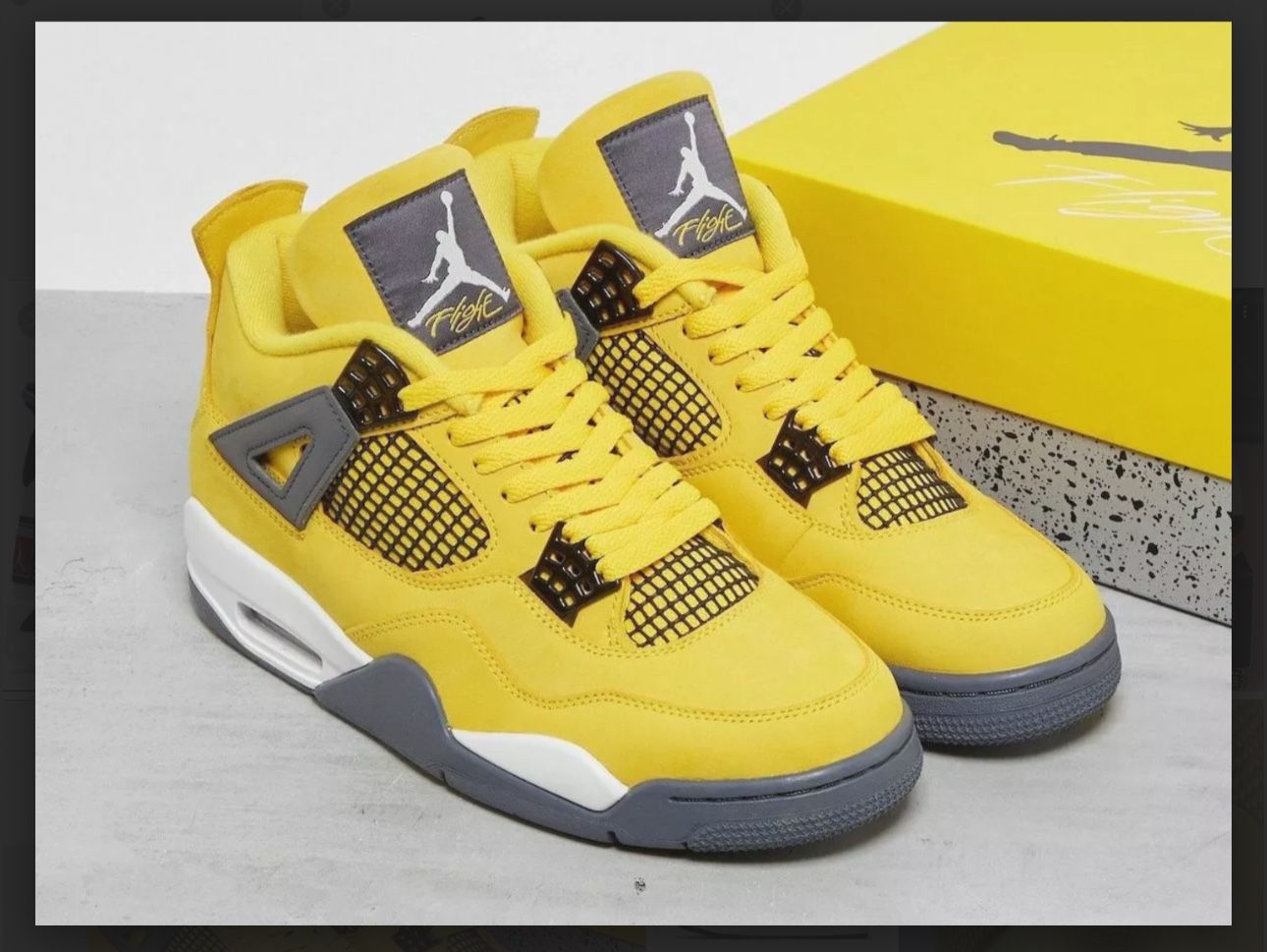 Air Jordan 4 Lighting Size 10.5 $235