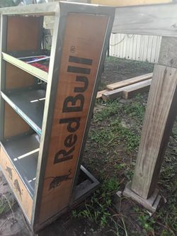Red bull shelf for sale 50or best offer