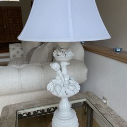 Antique White Porcelain Lamps