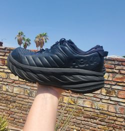 HOKA ONE ONE BONDI SR Leather Waterproof Walking Running Mens Shoes Size 8.5