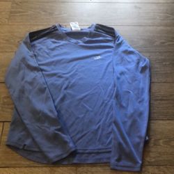 Blue Long Sleeve Tee