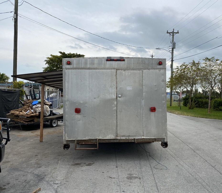 7 X 16 Custom Food Trailer No Equipment
