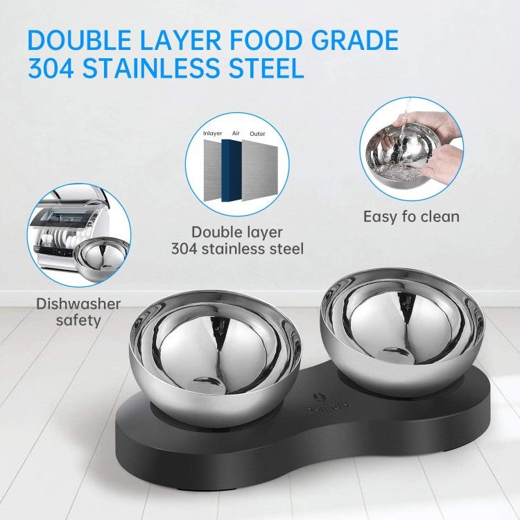 NEW Cat Bowls for Food and Water
