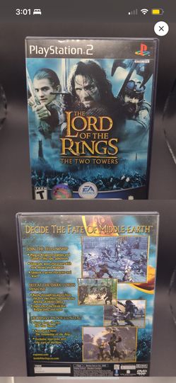 Ps2 Lord Of The Ring Two Towers
