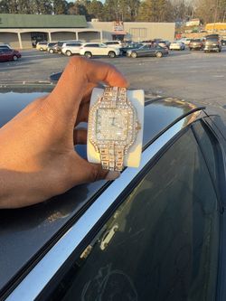 Moissanite watch