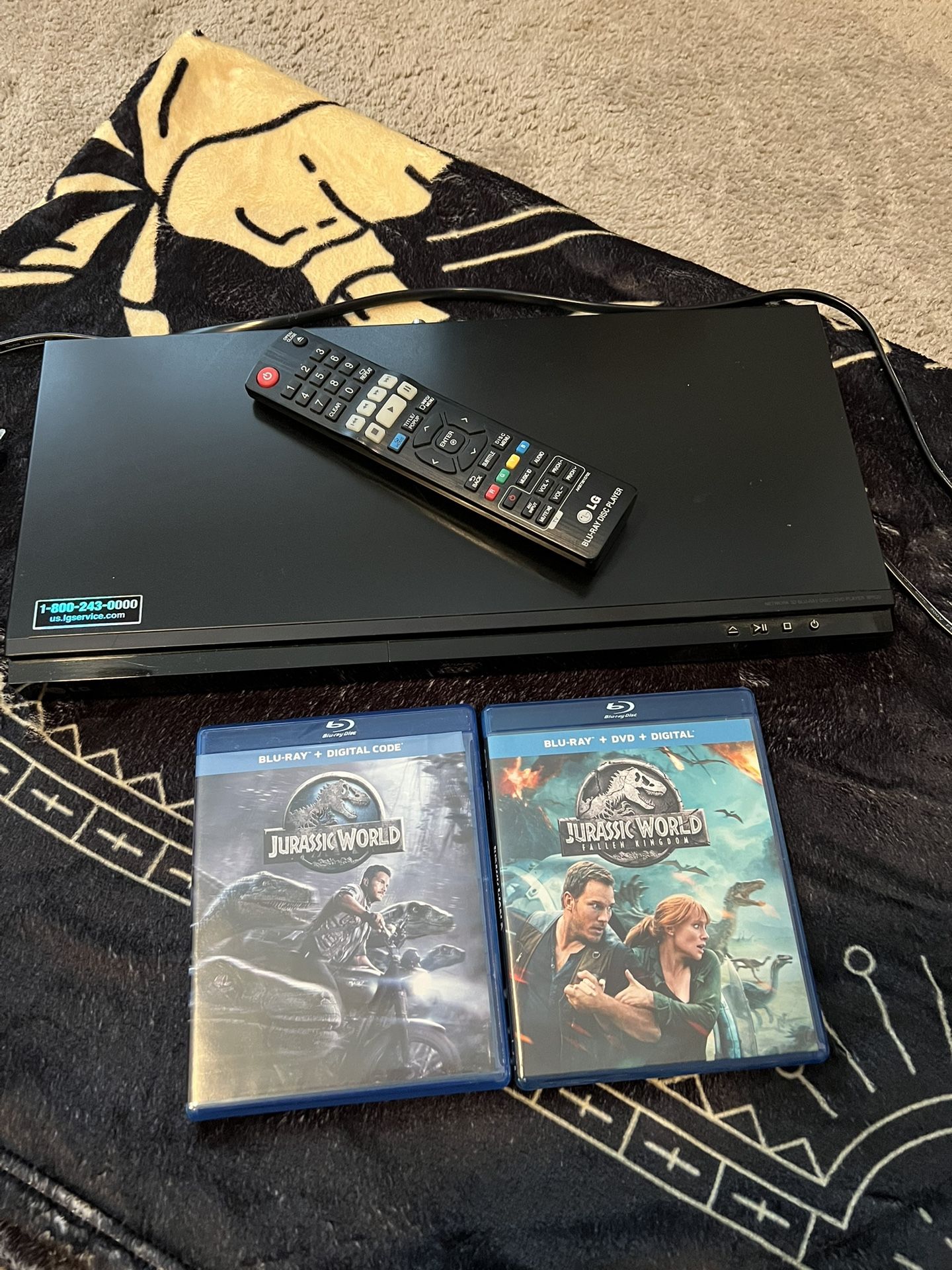 LG Network BP620 3D Blu-Ray Disc DVD Player w/ Wi-Fi