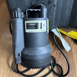 Everbilt Utility Water Pump 1/6 Horsepower 