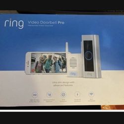 Ring Doorbell Pro With Install Kit