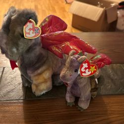 Rare TY DRAGONS NWT Stuffed Animals