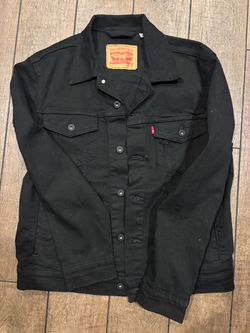 Levi's Black Denim Trucker Jacket