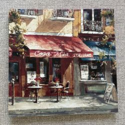 Casa Mia Italiano by Brent Heighton. 22x22 Inches, Art Print Poster
