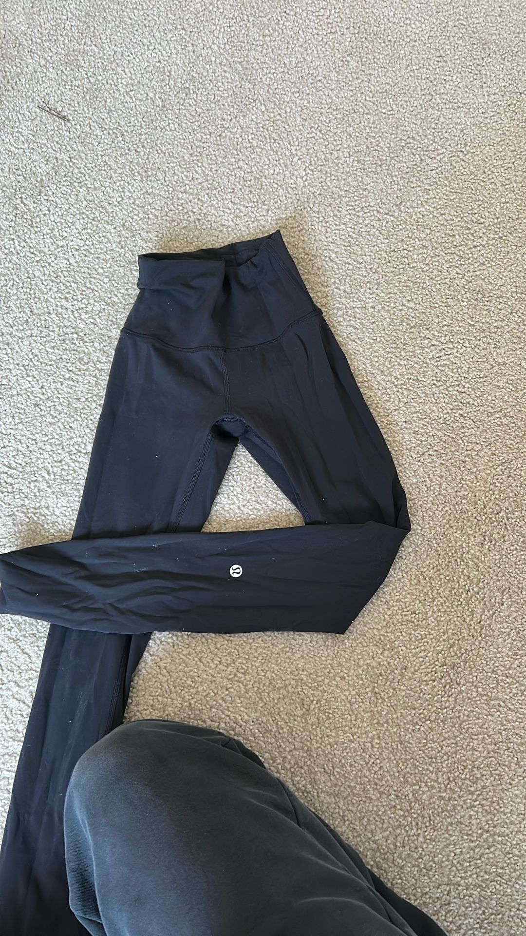 LULULEMON - Wonder Train Black Leggings