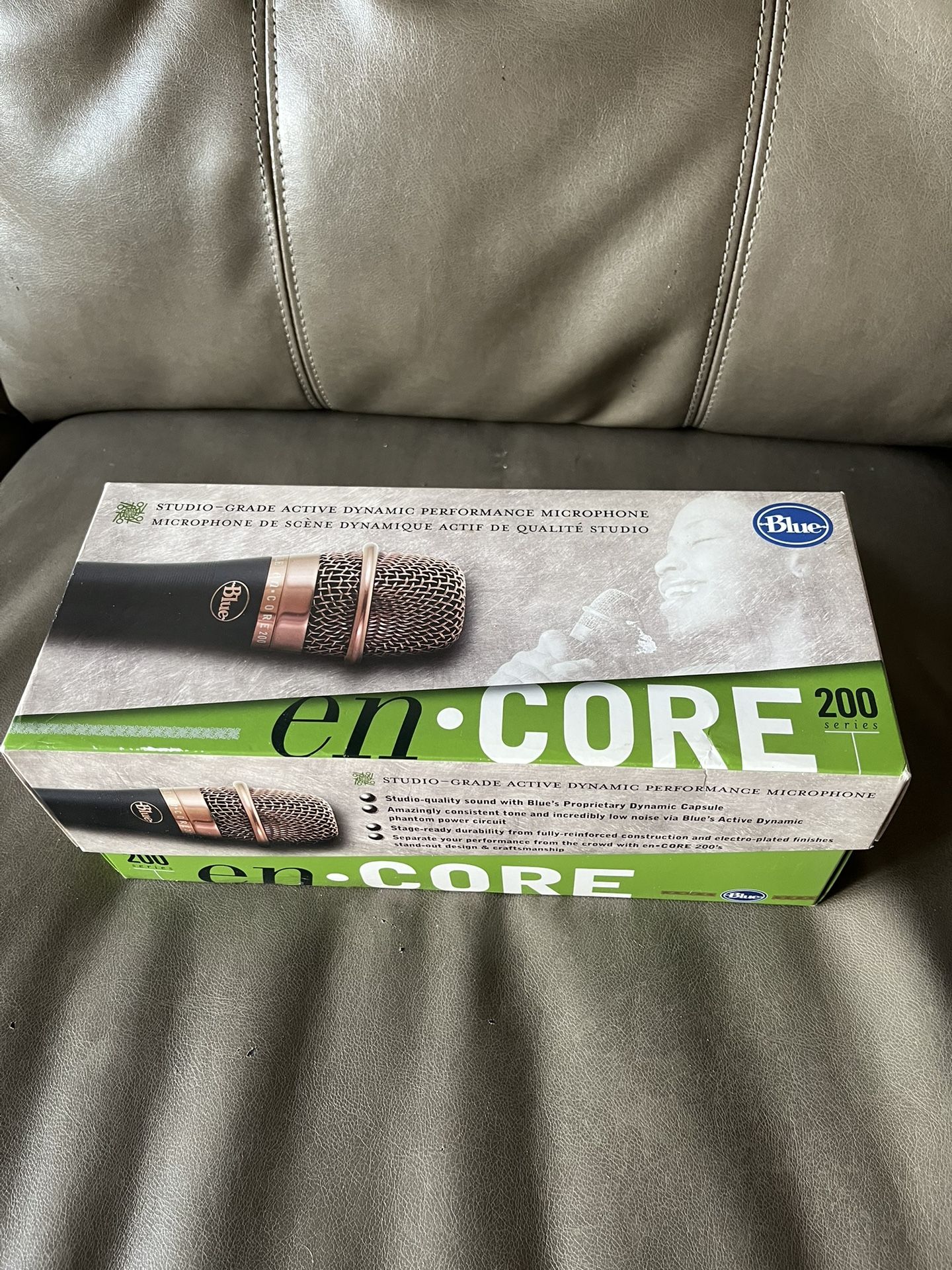 Blue Brand Microphone