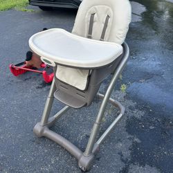 Babies, Highchair, And Other Items Like New. Not free.