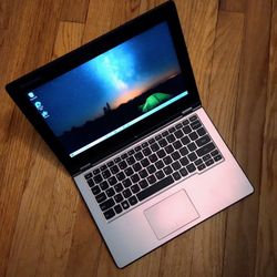 Lenovo Yoga 12" Touchscreen 2 In 1 Laptop/Tablet Intel Quad Core 4 GB Ram 120 GB SSD Webcam HDMI Wi-Fi Bluetooth Windows 10