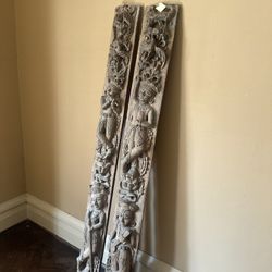 Hand Carved Solid Wood Decorative Panels Incredible Deal Nov 8 And 9