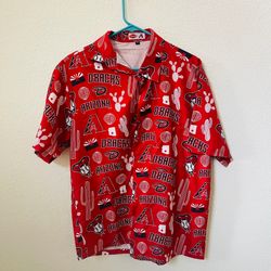 ARIZONA DIAMONDBACKS BUTTON UP SHIRT
