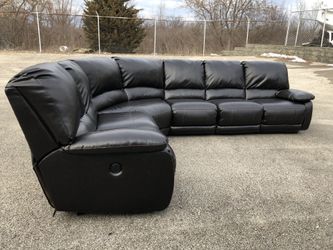 Power Reclining Sectional Couch