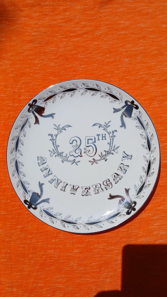 25th Anniversary Commemorative Plate