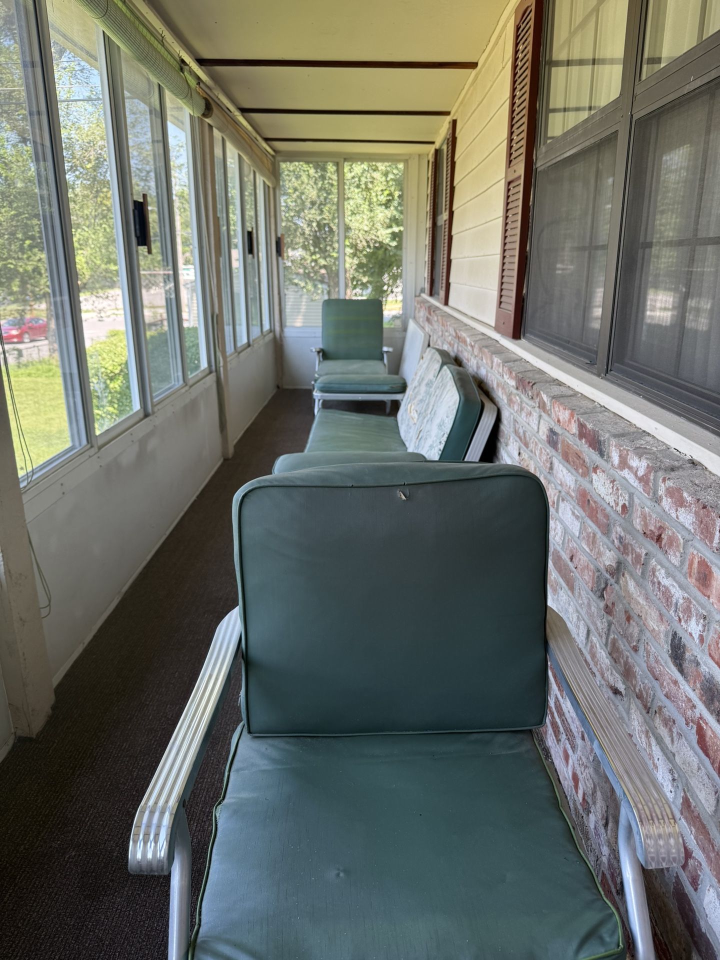 Vintage Glider And Patio Furniture