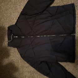 Black Men’s Puffer Jacket. 