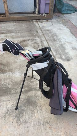 Junior ladies/girls left handed golf set with bag