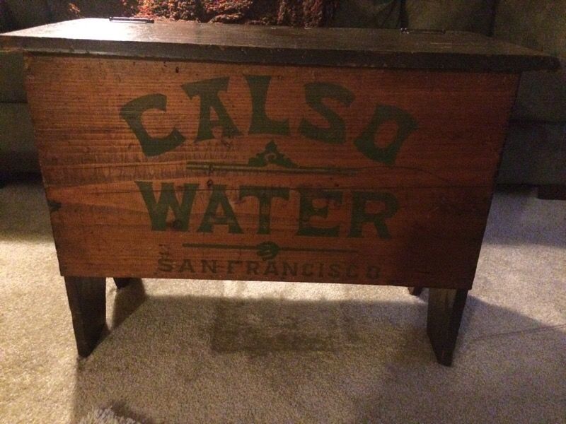 Vintage Calso Water chest San Francisco