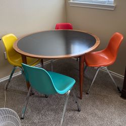 Mid Century Dining Table And Chairs