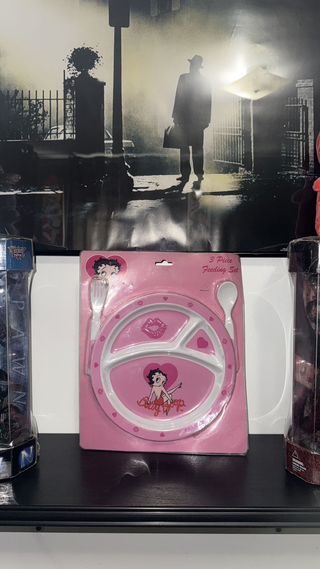 Vintage / Y2K New 2000s Betty Boop 3 Piece Feeding Set 