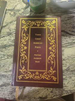Three Great American Poets Hardcover Book