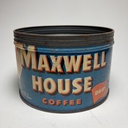 Maxwell house coffee can