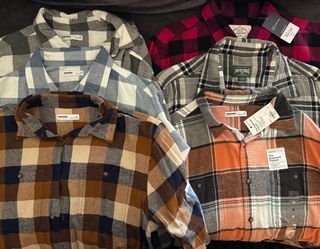 Men’s flannels size medium