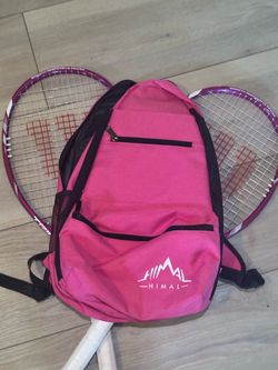 🎾 Pink Tennis Racket Set + Bag – Brand New – $40 💕