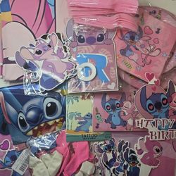 #3 Stitch Birthday Party Supplies 